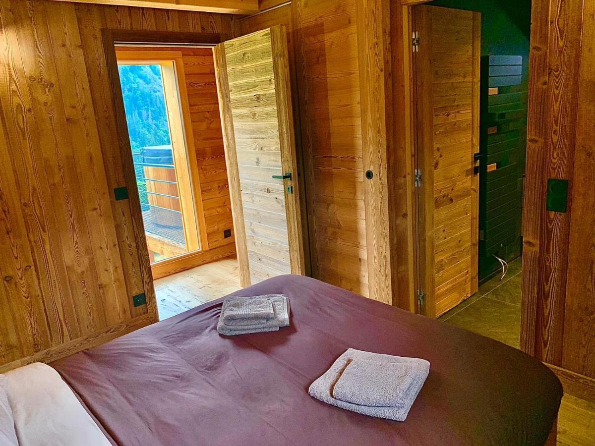 Chalet Du Champel Jacuzzi Saint-Gervais-les-Bains Dış mekan fotoğraf